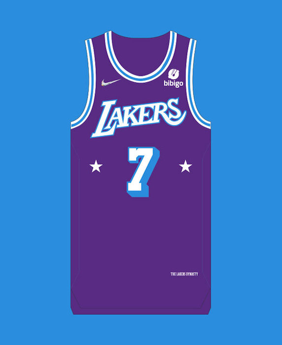 Los Angeles Lakers City Edition Uniform: from innovation to